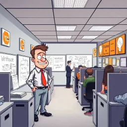 Office Shenanigans: The Productive Facade