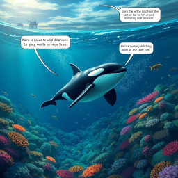 Whale of a Time: The Orca's Revenge - Text-based game