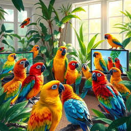 Parrot Palooza - Text-based game