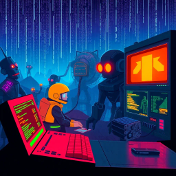 Code Breakers: The ASCII Conspiracy - Text-based game