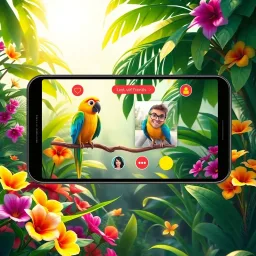 Parrot's Paradise - Text-based game