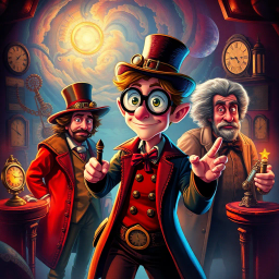 ChronoCaper: Whose Time Is It, Anyway? - Text-based game