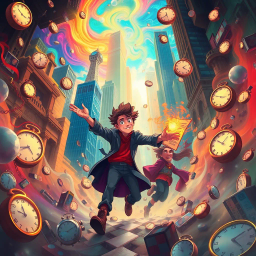 Chronochaos: Who's Time Is It Anyway? - Text-based game