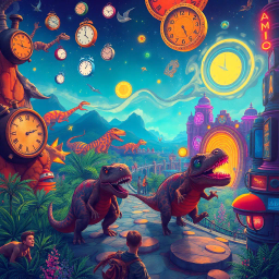 ChronoQuest: Whose Adventure Is It Anyway? - Text-based game