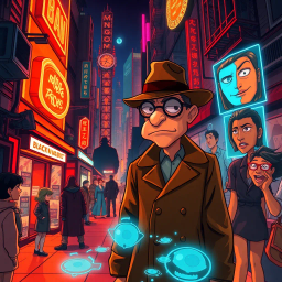 Whose Face Is It Anyway? - Text-based game