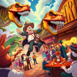 ChronoQuest: Whose Adventure is it Anyway? - Text-based game