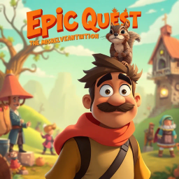 Epic Quest: The Misadventures of a Reluctant Hero - Text-based game