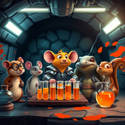 Rats of the Round Table - Text-based game