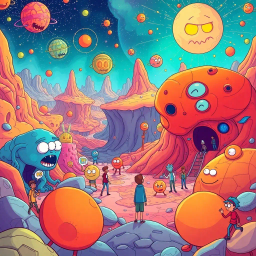 Spectrum Wars: Which Dimension Is It Anyway? - Text-based game