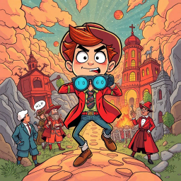 ChronoCrimson: Whose Time Is It Anyway? - Text-based game
