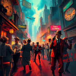 Chrono-Clash: Whose Time Is It Anyway? - Text-based game