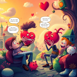 Whose Heart Is It, Anyway? - Text-based game