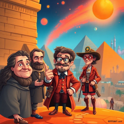 ChronoRift: Misadventures in Time - Text-based game