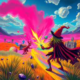 Spectrum Wars: Whose Dimension Is It Anyway? - Text-based game