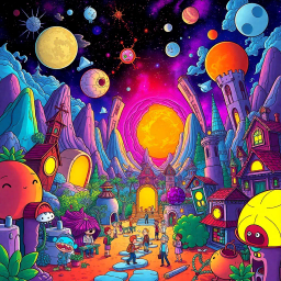 Spectrum Wars: Which Dimension Is It Anyway? - Text-based game