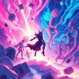 Spectrum Wars: Which Dimension Is It Anyway? - Text-based game