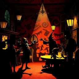 Whose Shadow Is It Anyway? - Text-based game