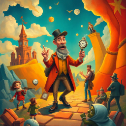 ChronoQuest: Whose Adventure is it Anyway? - Text-based game