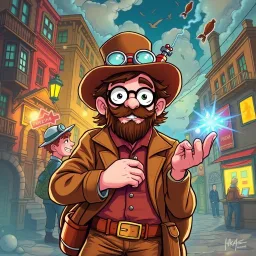 Temporal Tangle: Whose Adventure Is It Anyway?
