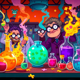Mad Mixology: Chemists Gone Wild - Text-based game