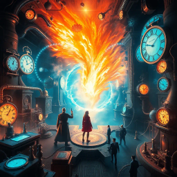 Chrono-Collider: Whose Reality is it Anyway? - Text-based game