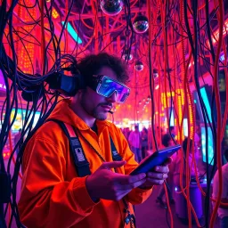 Cable Chaos: The Audio-Visual Adventure