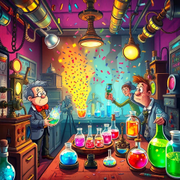 Whose Lab is it Anyway? - Text-based game