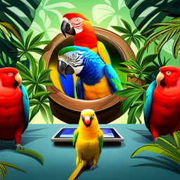 Parrot Party Line - Text-based game