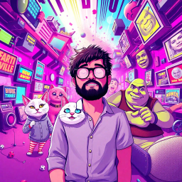 Meme Mayhem: Whose Adventure Is It Anyway? - Text-based game