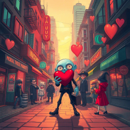 Whose Heart Is It, Anyway? - Text-based game
