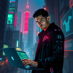 NetGuardian: The Digital Shadow War - Text-based game