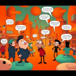 Mirthful Mayhem: Whose Hello Is It Anyway? - Text-based game