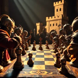 Chess Wars - Text-based game