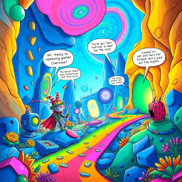 Spectrum Wars: Which Dimension Is It Anyway? - Text-based game