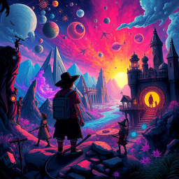 Spectrum Wars: Which Dimension Is It, Anyway? - Text-based game