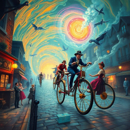 Velocipede Vortex - Text-based game