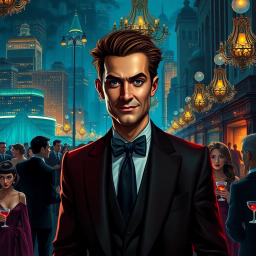 The Glittering Conspiracy - Text-based game