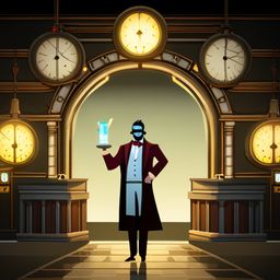 The Time Traveling Bartender - Text-based game