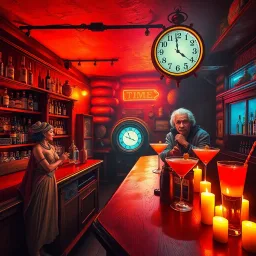 The Time Traveling Bartender - Text-based game