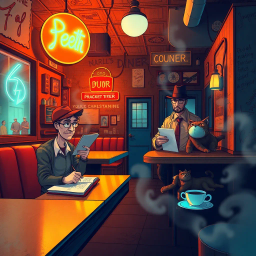 Hey, Who's There? - Text-based game