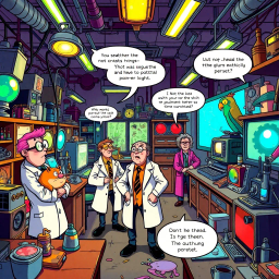 Whose Lab Is It Anyway? - Text-based game