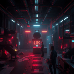 Murder at the Factory - Text-based game