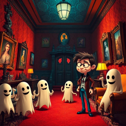 Whose Ghost Is It Anyway? - Text-based game
