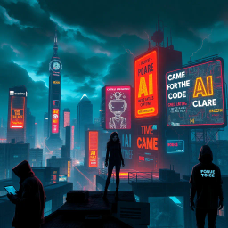 Digital Dystopia: Cloud Clash - Text-based game