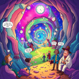 Chrono Whirl: Whose Time Is It Anyway? - Text-based game