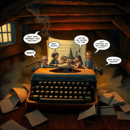 Typewritten Tales - Text-based game
