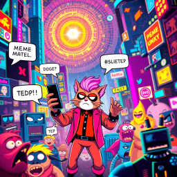 Memeception: Whose Hello, Is It Anyway? - Text-based game
