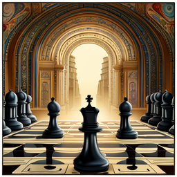 Lost in Translation: The Chess Piece Adventure - Text-based game