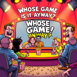 Whose Game Is It Anyway? - Text-based game