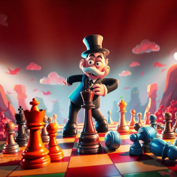 Whose Game Is It Anyway? - Text-based game